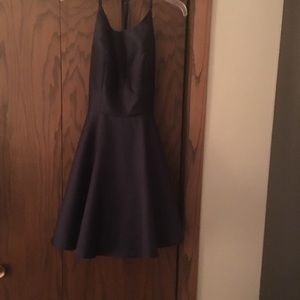 Navy party dress